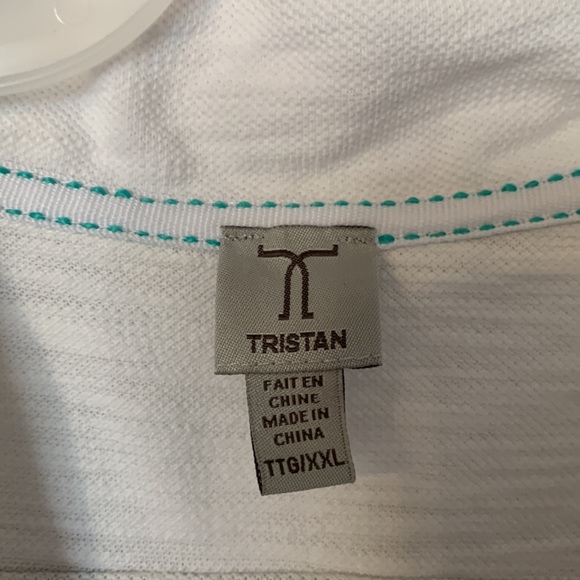 Tristan White Cotton Shirt - Picture 4 of 5